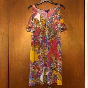 MSK Paisley Dress Size M